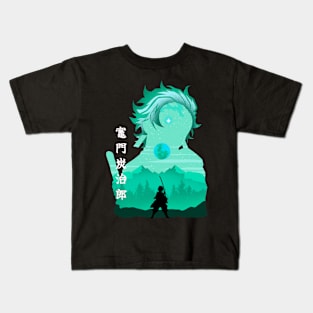 Tanjiro Kamado Kids T-Shirt